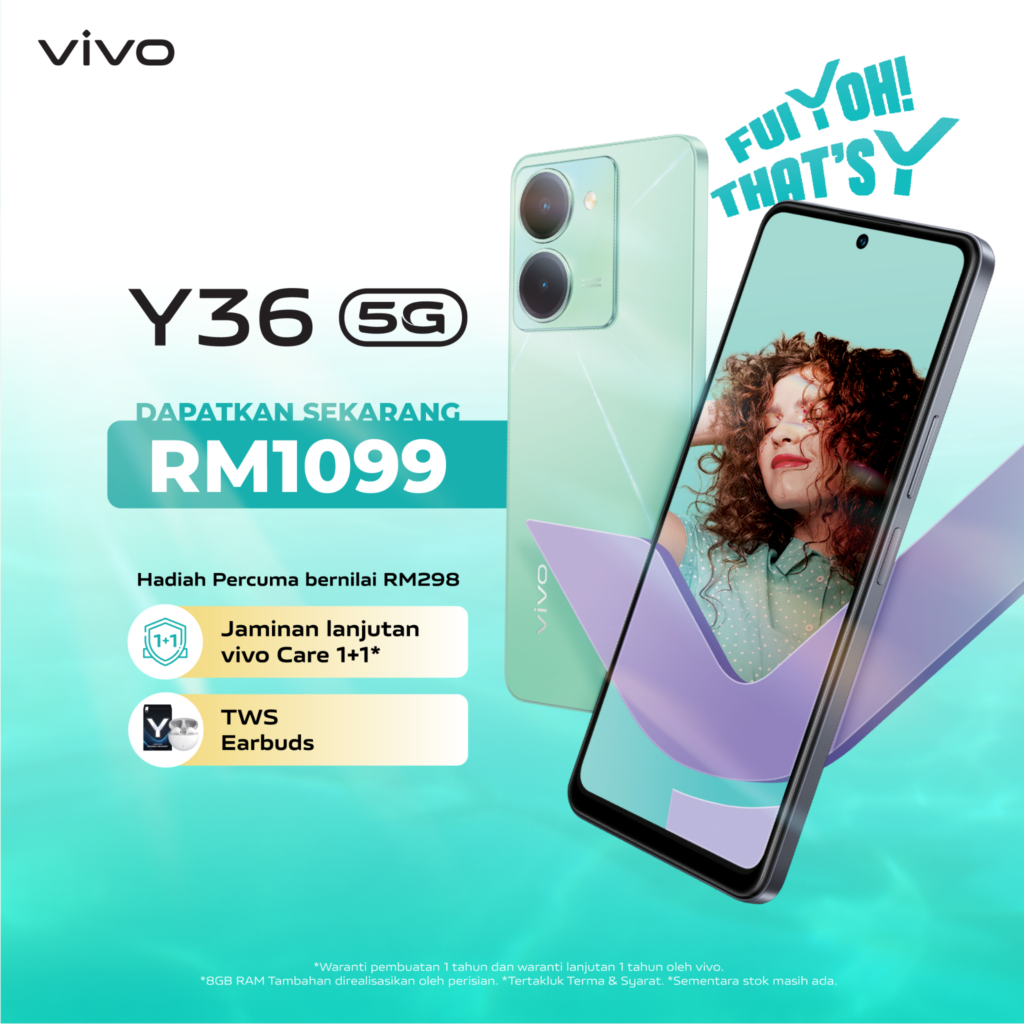 Vivo Y36 5G Kini Rasmi Di Malaysia Pada Harga RM 1 099 Mobile Fokus