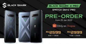 Black Shark 4 Pro rasmi di Malaysia dengan skrin 144Hz dan Snapdragon 888 - harga dari RM 2,599 sahaja 1