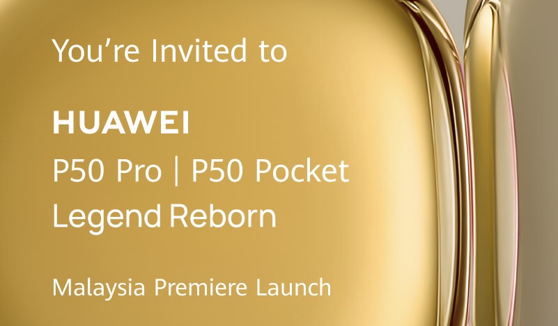 HUAWEI P50 Pocket dan P50 Pro akan dilancarkan di Malaysia pada 12 Januari 1