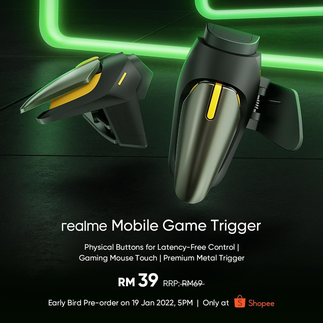 realme Mobile Game Trigger dan realme Brick Bluetooth Speaker kini ditawarkan pada harga yang lebih murah 8