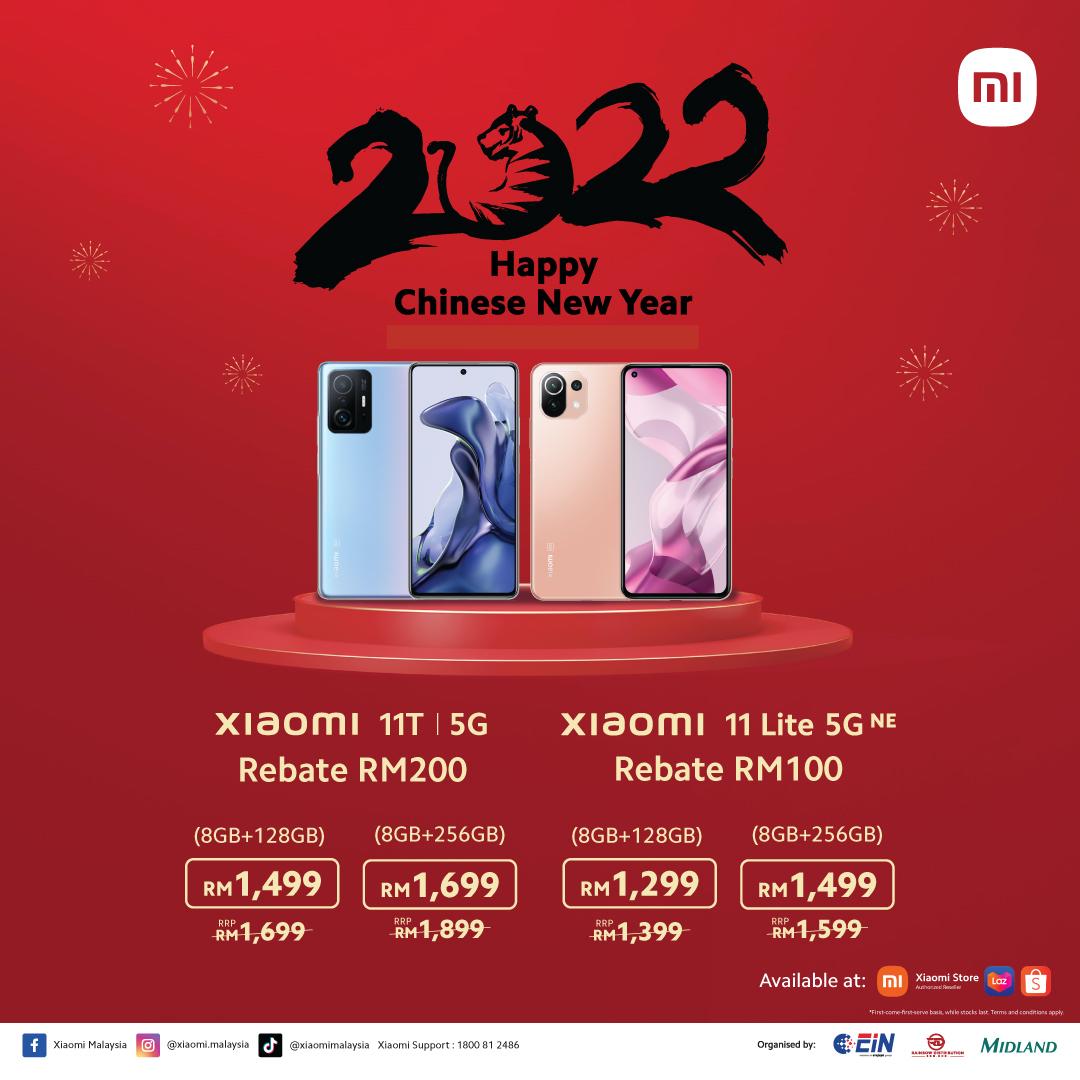 Xiaomi Malaysia tawar promosi CNY 2022 - diskaun menarik bagi Mi TV P1, Xiaomi 11T dan Xiaomi 11 Lite 5G NE 8