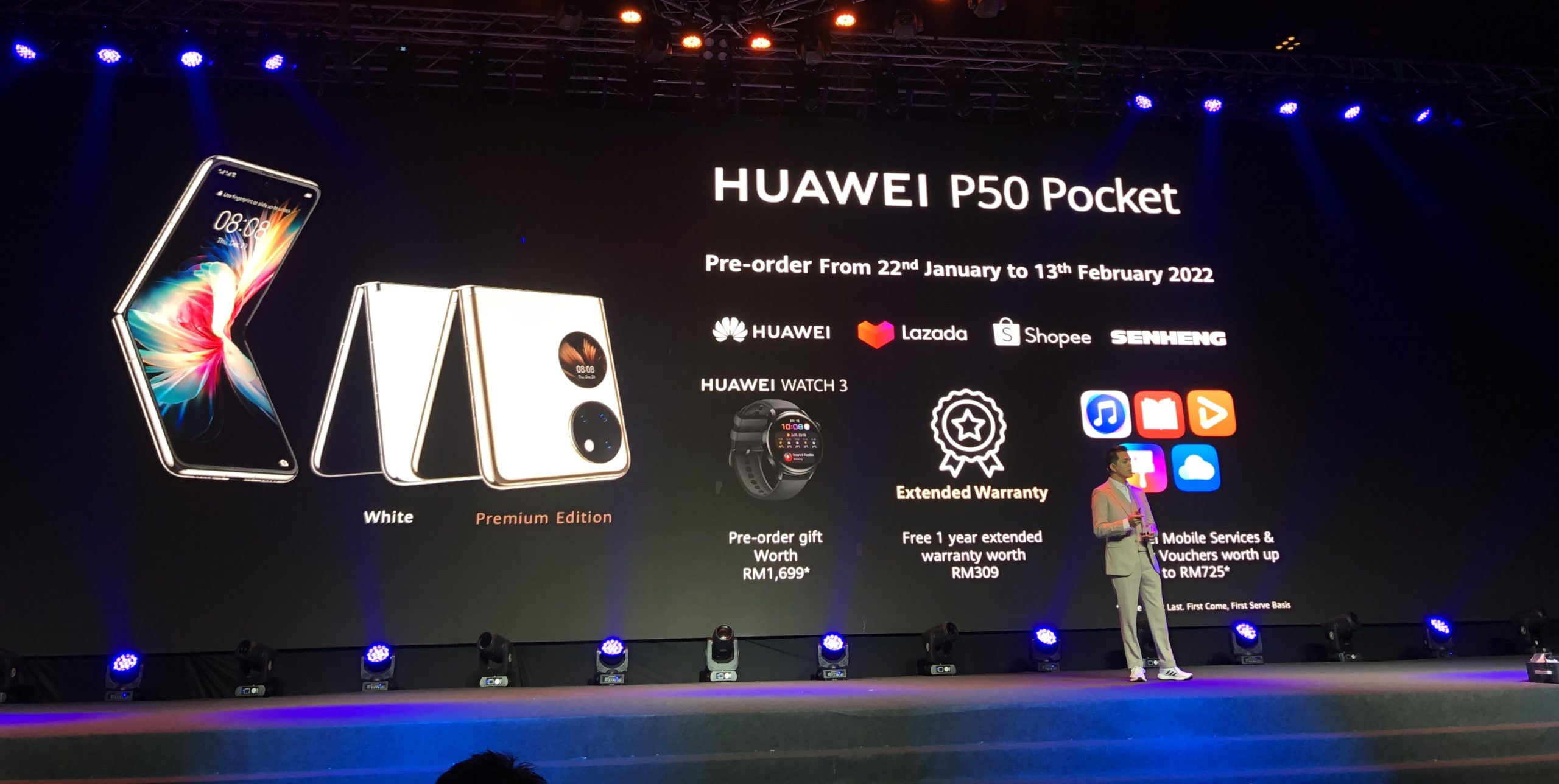 HUAWEI P50 Pocket kini rasmi di Malaysia pada harga dari RM 5,999 24