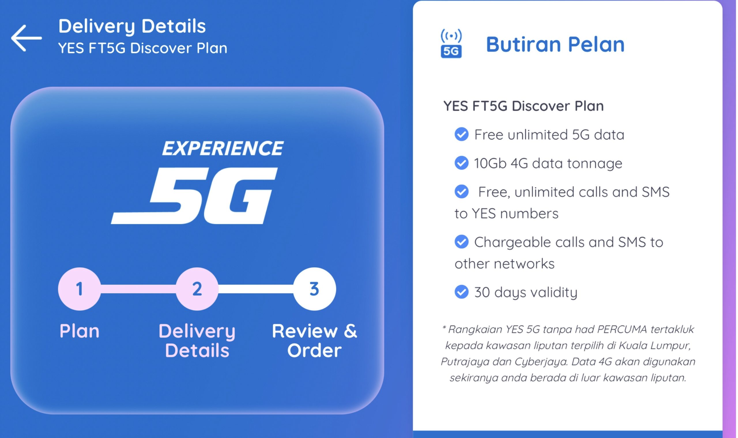 YES tawar pek SIM YES 5G percuma untuk anda cuba rangkaian 5G 6