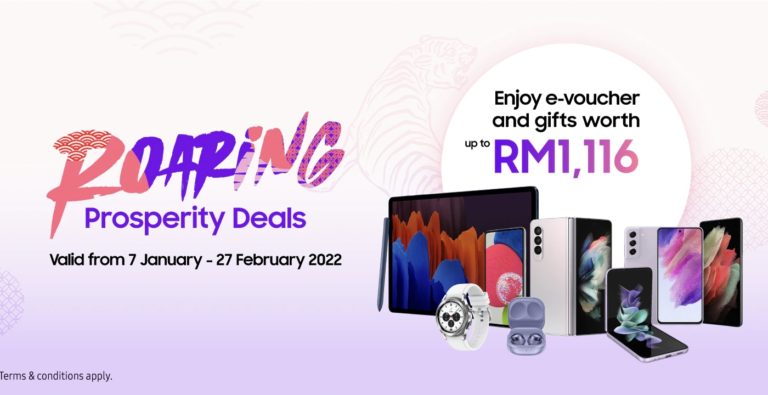 Promosi CNY Samsung berikan anda Angpow dan hadiah percuma bernilai sehingga RM 1116 7