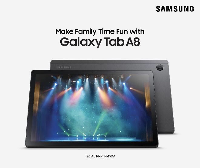 Samsung Galaxy Tab A8 kini di Malaysia pada harga RM 999 sahaja 9