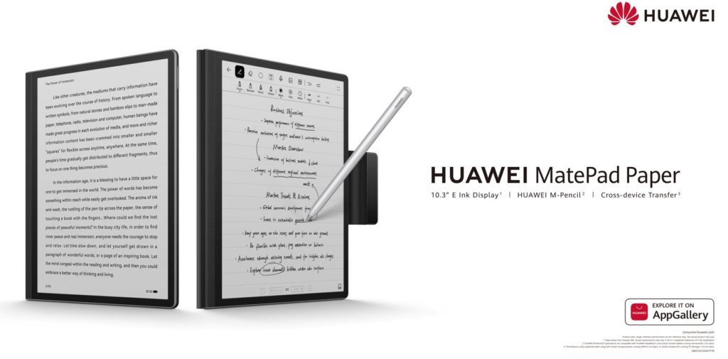 HUAWEI MatePad Paper kini rasmi - tablet E Ink pertama syarikat ini 1