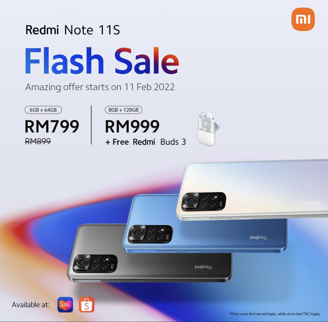 Redmi Note 11S dan Redmi Note 11 kini rasmi di Malaysia pada harga dari RM749 25