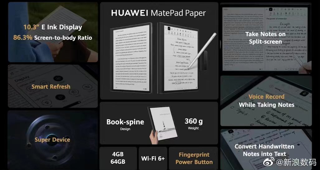 HUAWEI MatePad Paper kini rasmi - tablet E Ink pertama syarikat ini 8