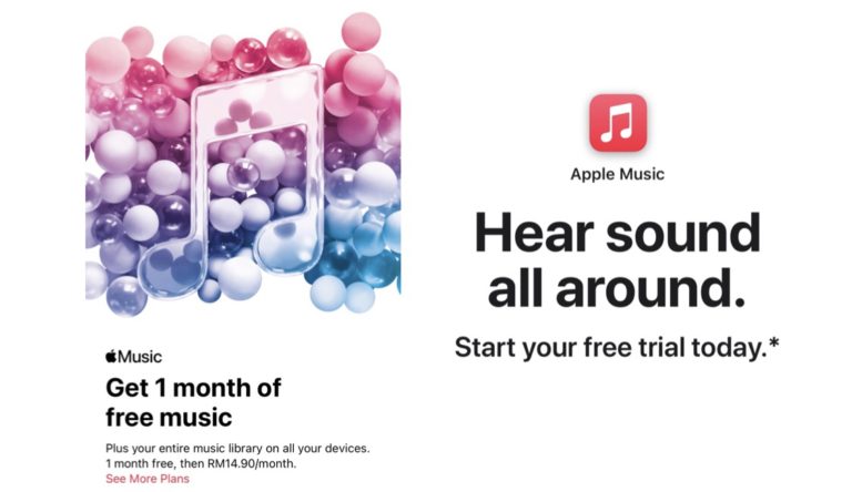 Apple Music kini hanya menawarkan 1 bulan percubaan percuma - sebelum ini 3 bulan 9
