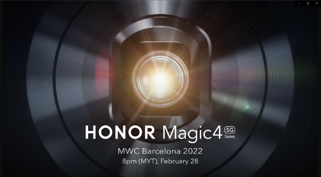 Honor Magic4 Series akan dilancarkan di MWC pada 28 Februari ini - guna Snapdragon 8 Gen 1 1