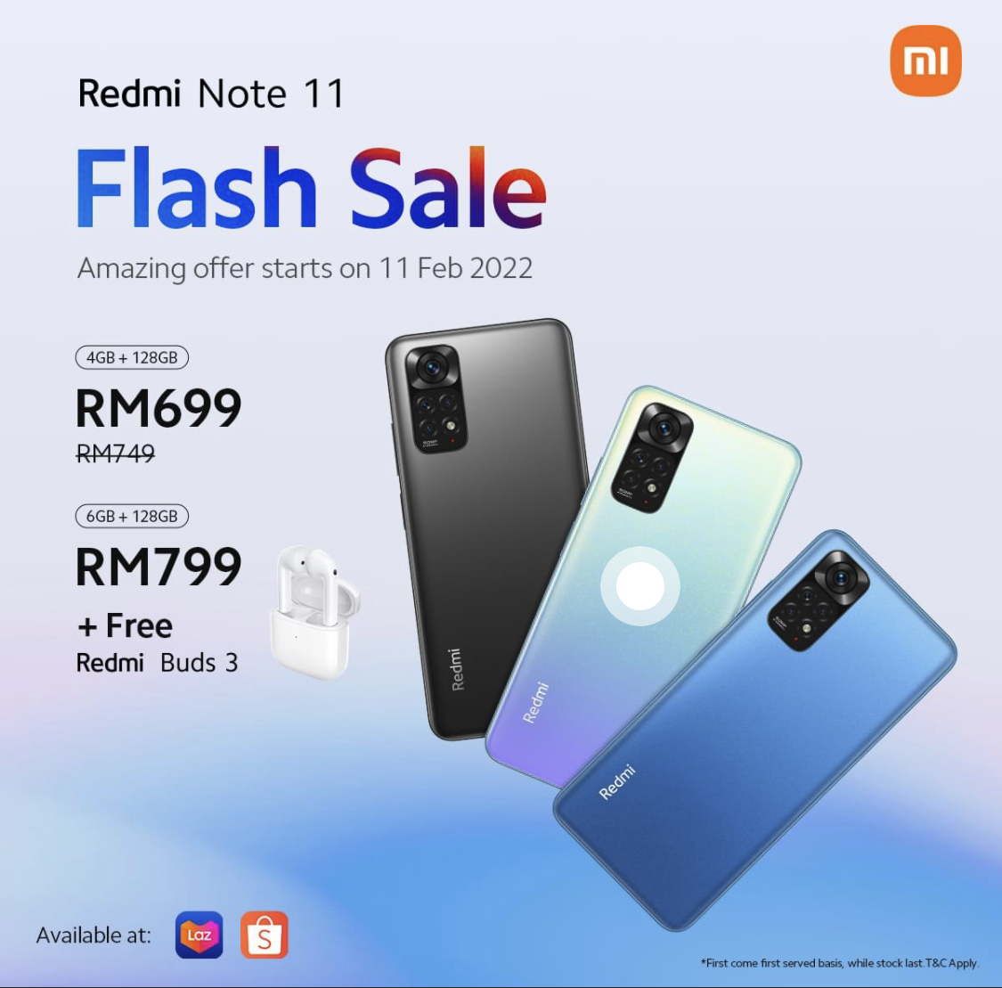 Redmi Note 11S dan Redmi Note 11 kini rasmi di Malaysia pada harga dari RM749 26