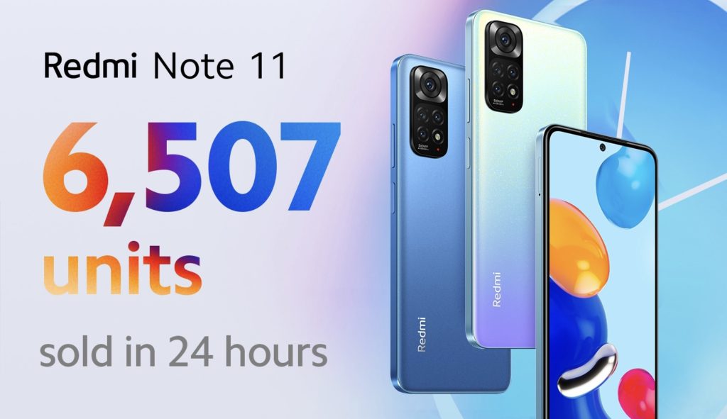 6,507 unit Redmi Note 11 Series berjaya dijual di Malaysia dalam masa 24 Jam 1