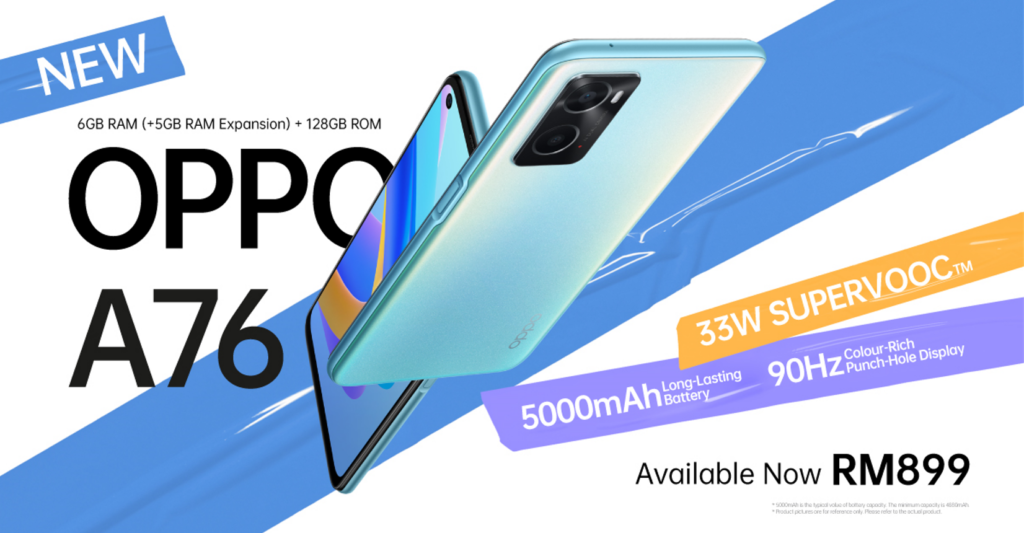 Oppo A76 kini rasmi di Malaysia dengan skrin 90Hz dan Snapdragon 680 - harga RM 899 1