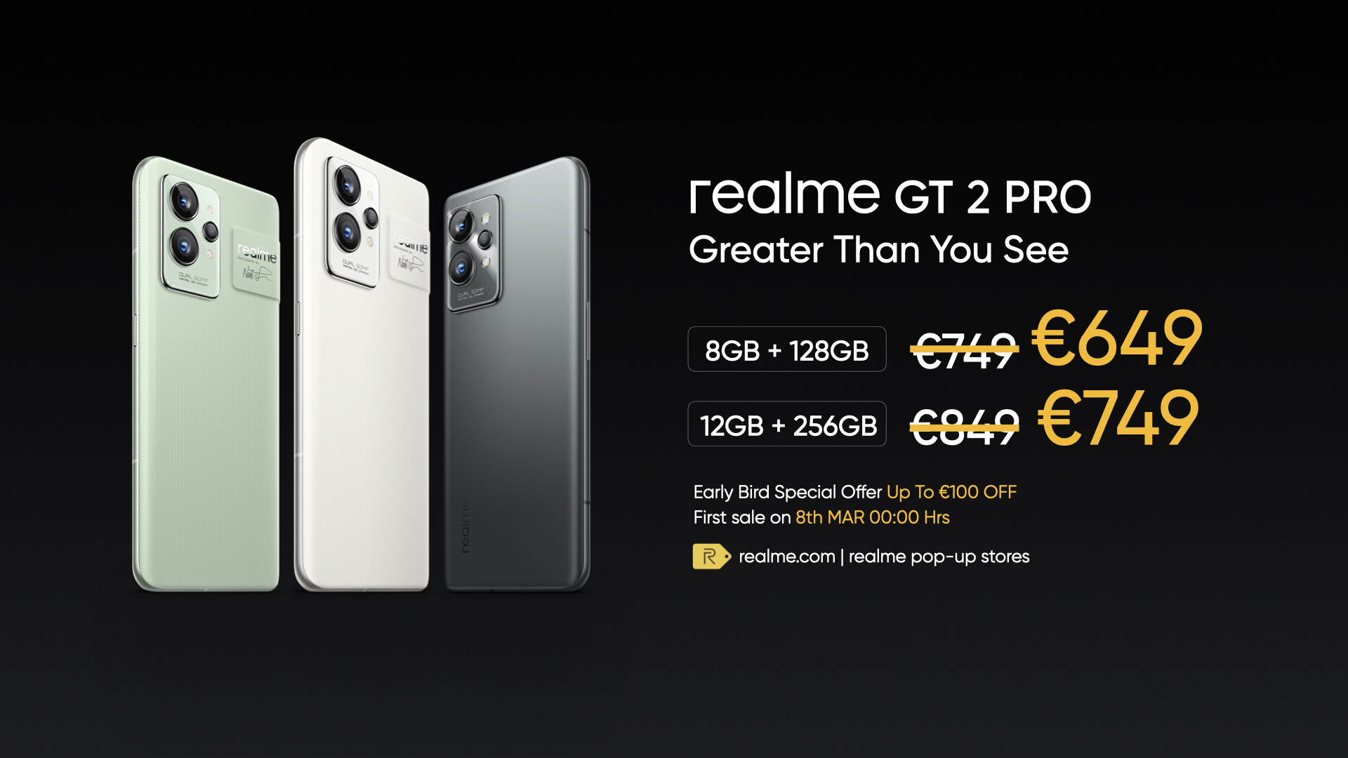 realme GT 2 Pro kini rasmi untuk pasaran global -cip Snapdragon 8 Gen 1 dan skrin OLED 2K+ 12