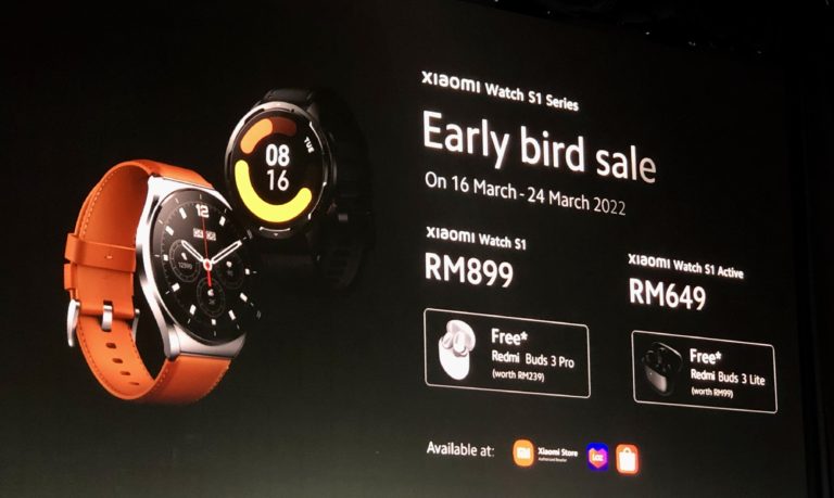 Xiaomi Watch S1 Active dan Watch S1 kini rasmi di Malaysia - harga dari RM 649 7