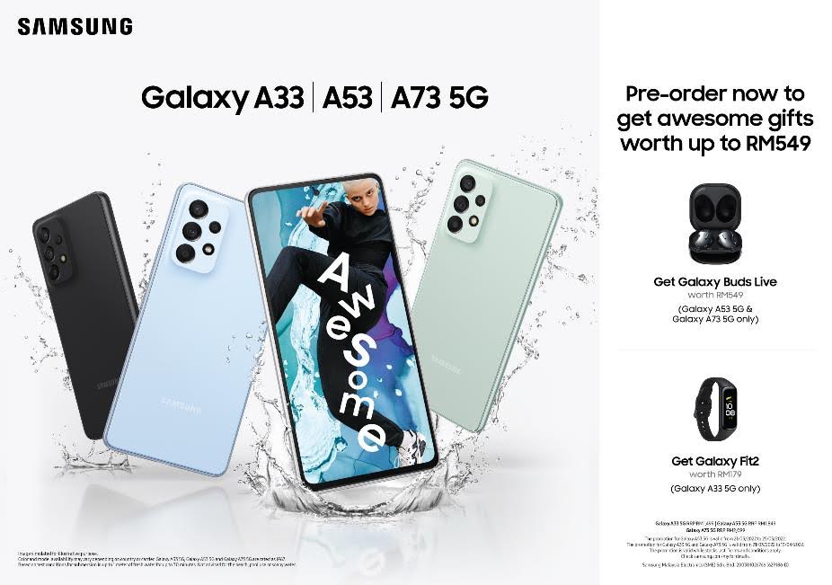 Samsung Galaxy A Series 2022 kini dibuka untuk pra-tempahan di Malaysia 5