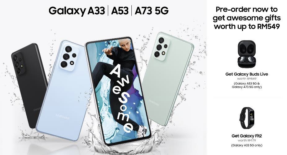 Samsung Galaxy A Series 2022 kini dibuka untuk pra-tempahan di Malaysia 1