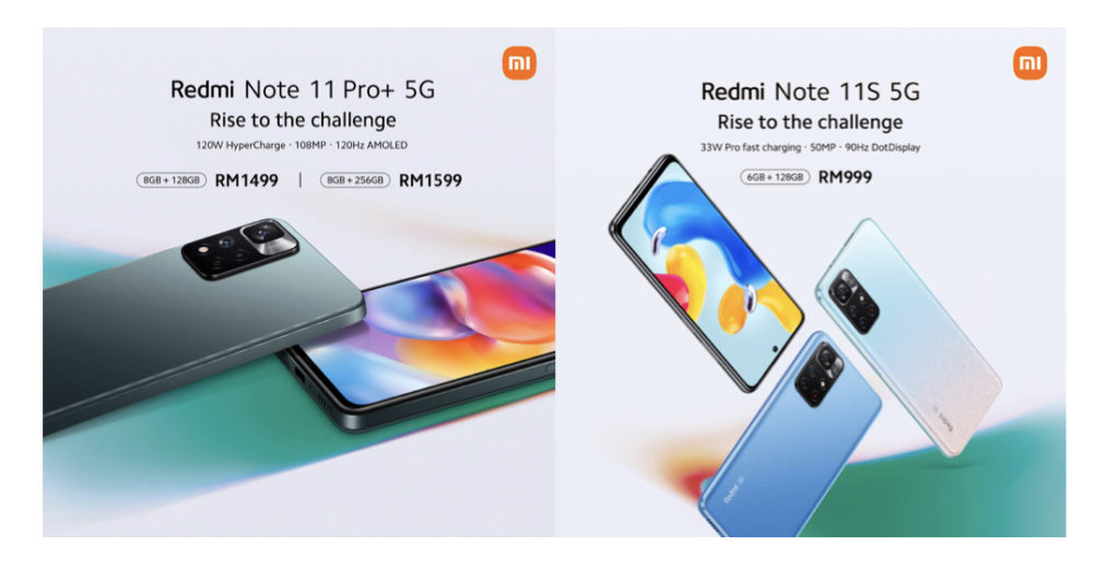 Xiaomi Redmi Note 11 Pro+ 5G dan Redmi Note 11S 5G kini rasmi di Malaysia - harga dari RM 999 1