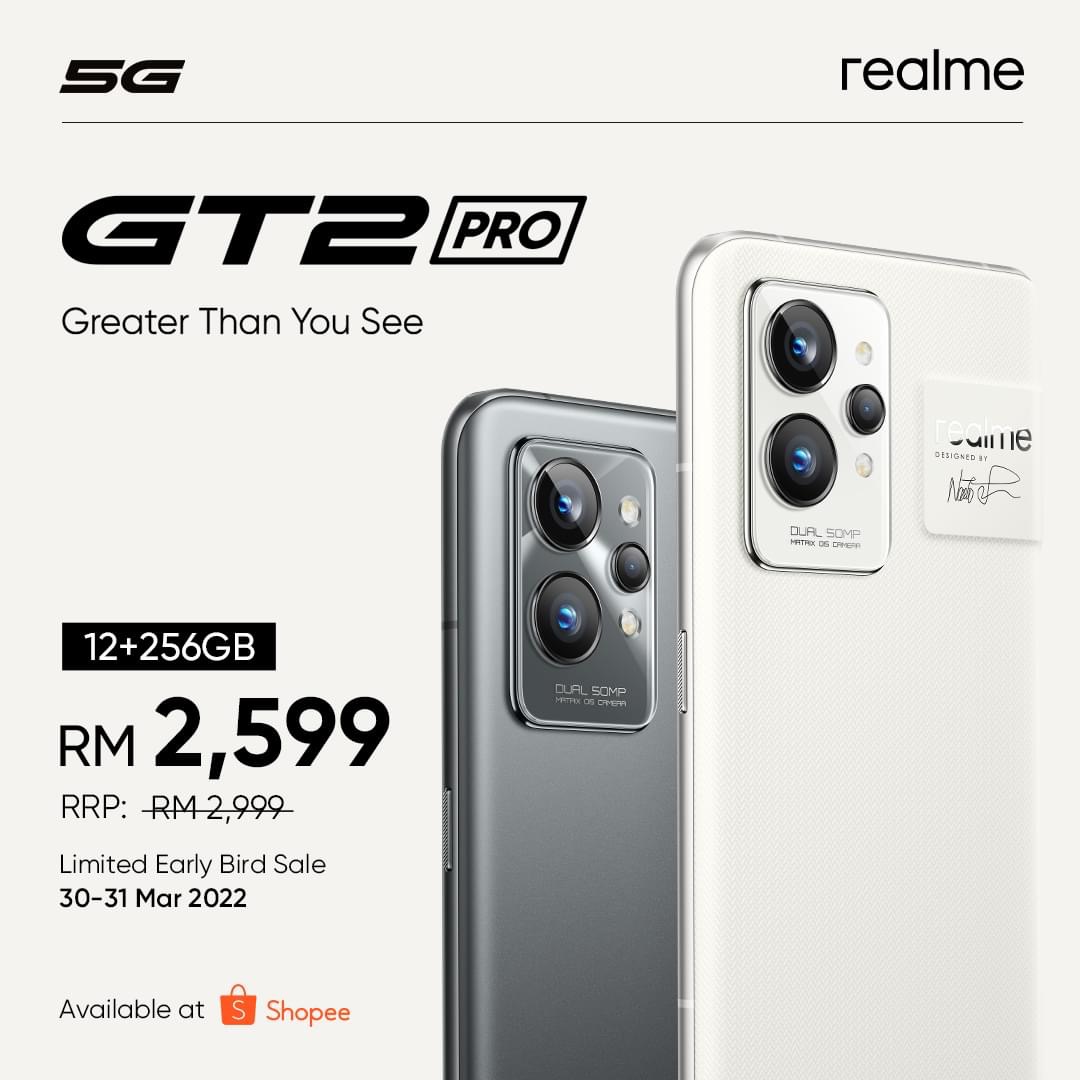 realme GT 2 Pro akan ditawarkan pada harga RM 2,599 sahaja pada 30 Mac & 31 Mac ini 3