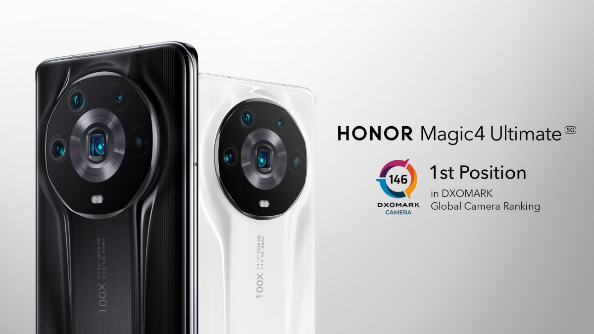 Honor Magic4 Ultimate rampas kedudukan No.1 carta DxOMark - atasi HUAWEI P50 Pro 3