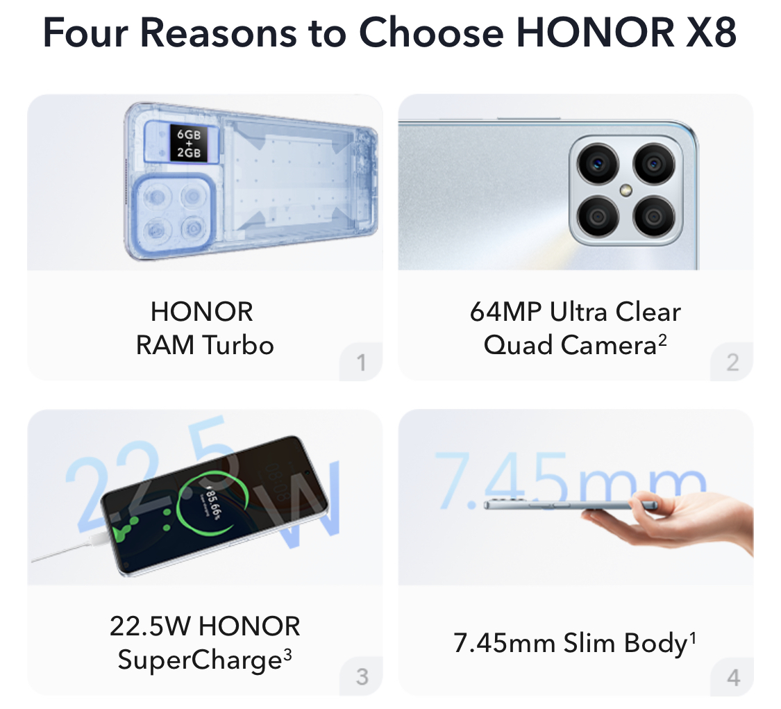 Honor X8 dilancarkan secara rasmi 5