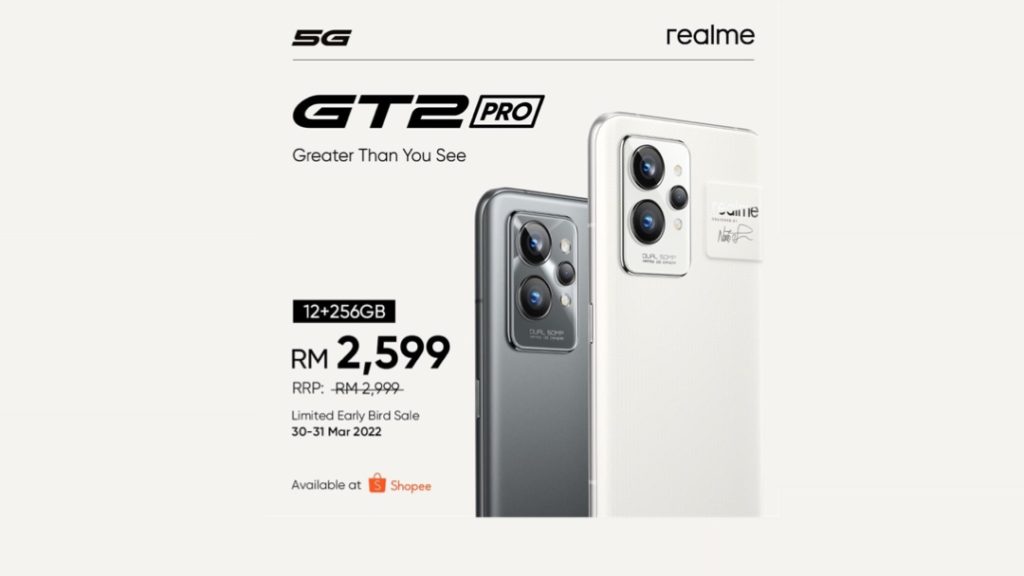 realme GT 2 Pro akan ditawarkan pada harga RM 2,599 sahaja pada 30 Mac & 31 Mac ini 1