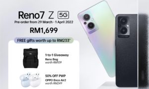 OPPO Reno7 Z 5G kini rasmi di Malaysia dengan skrin AMOLED dan cip Snapdragon 695 - RM 1,699 1