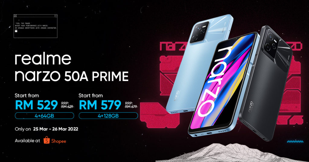 realme Narzo 50A dan Narzo 50A Prime kini di Malaysia - harga promosi dari RM 529 1