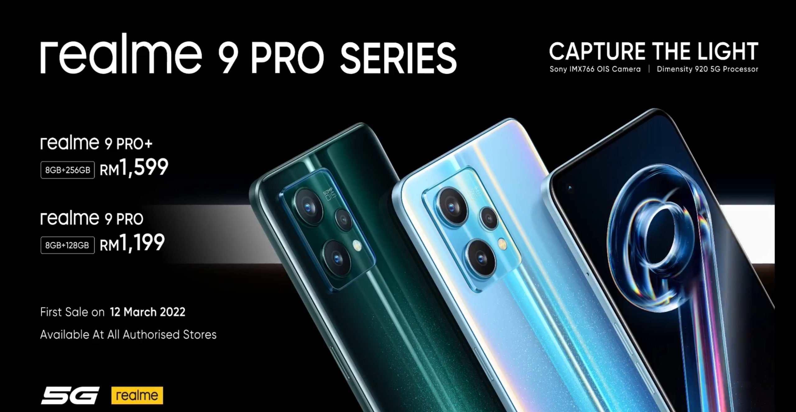 realme 9 Pro+ kini rasmi di Malaysia pada harga RM 1,599 7