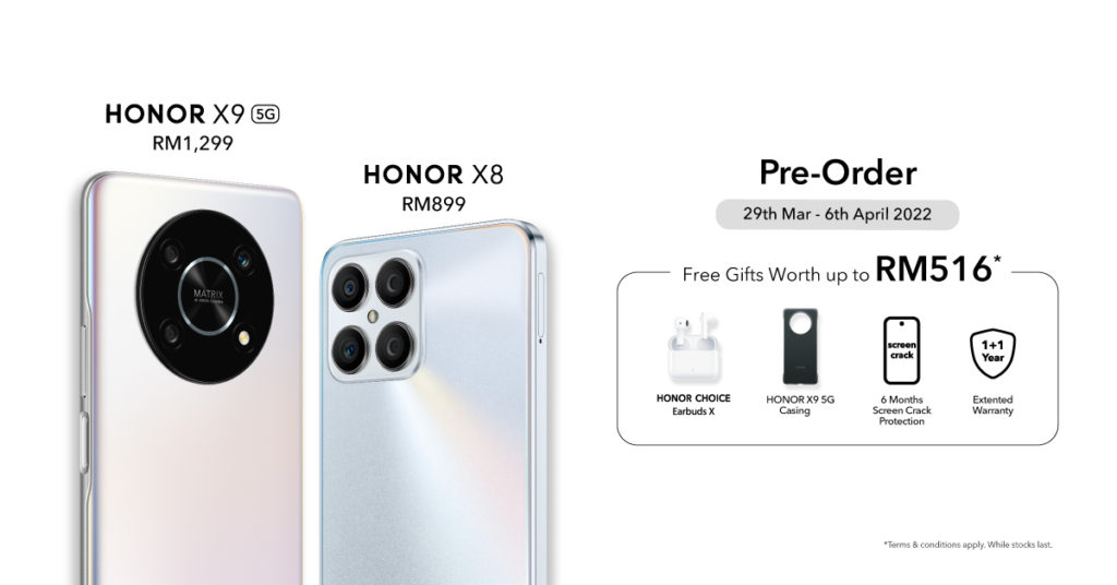 HONOR X9 5G diiktiraf sebagai Telefon Pintar Kegemaran Utama Pengguna di China -Pra tempahan kini dibuka 1