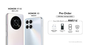 HONOR X9 5G diiktiraf sebagai Telefon Pintar Kegemaran Utama Pengguna di China -Pra tempahan kini dibuka 3