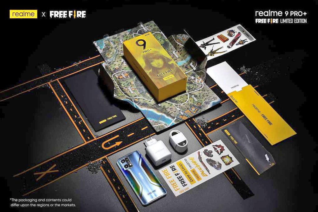 realme 9 Pro+ Free Fire Limited Edition kini rasmi - harga sekitar RM 1,507 8