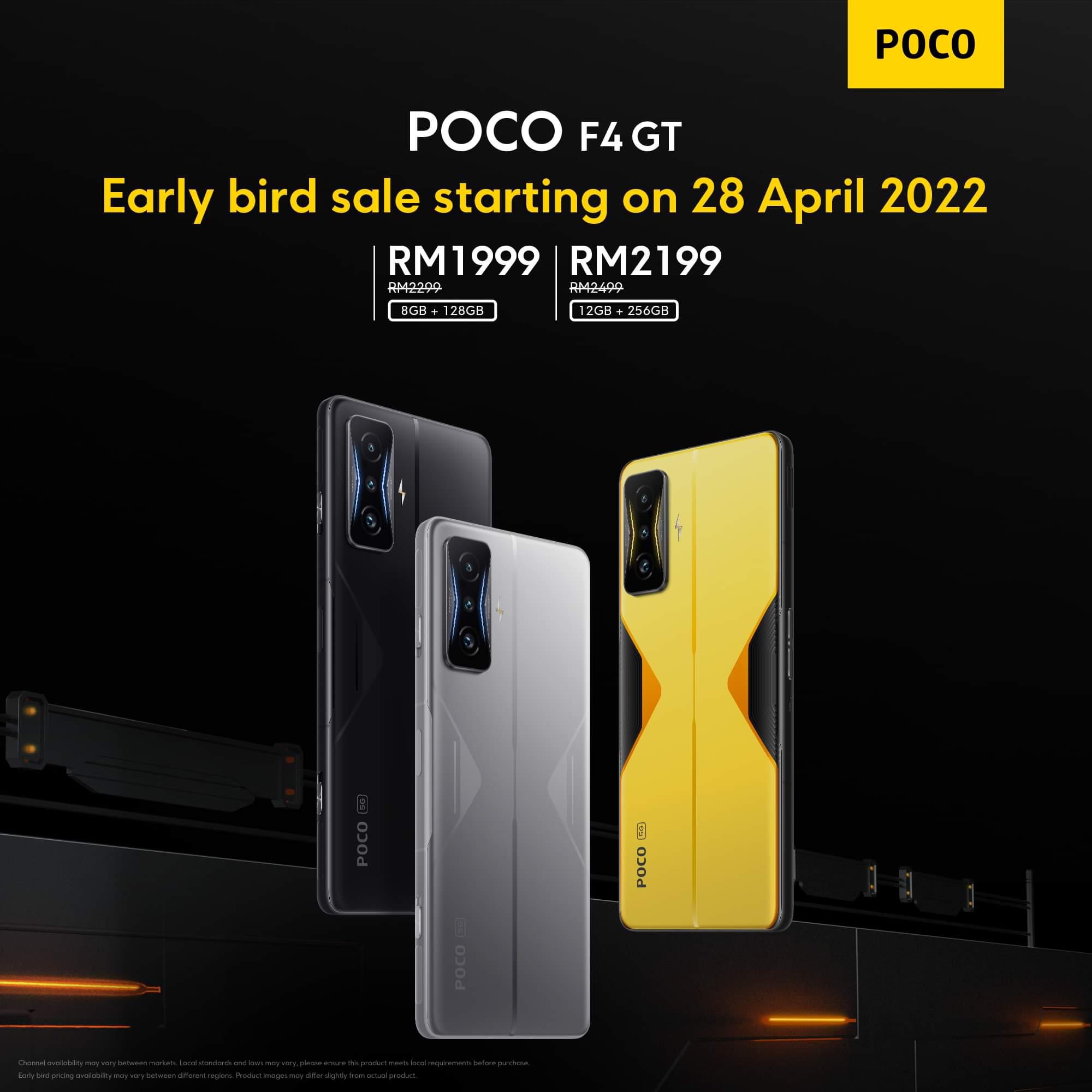 Poco F4 GT kini rasmi dengan Snapdragon 8 Gen 1 - harga promosi dari RM 1,999 sahaja 6