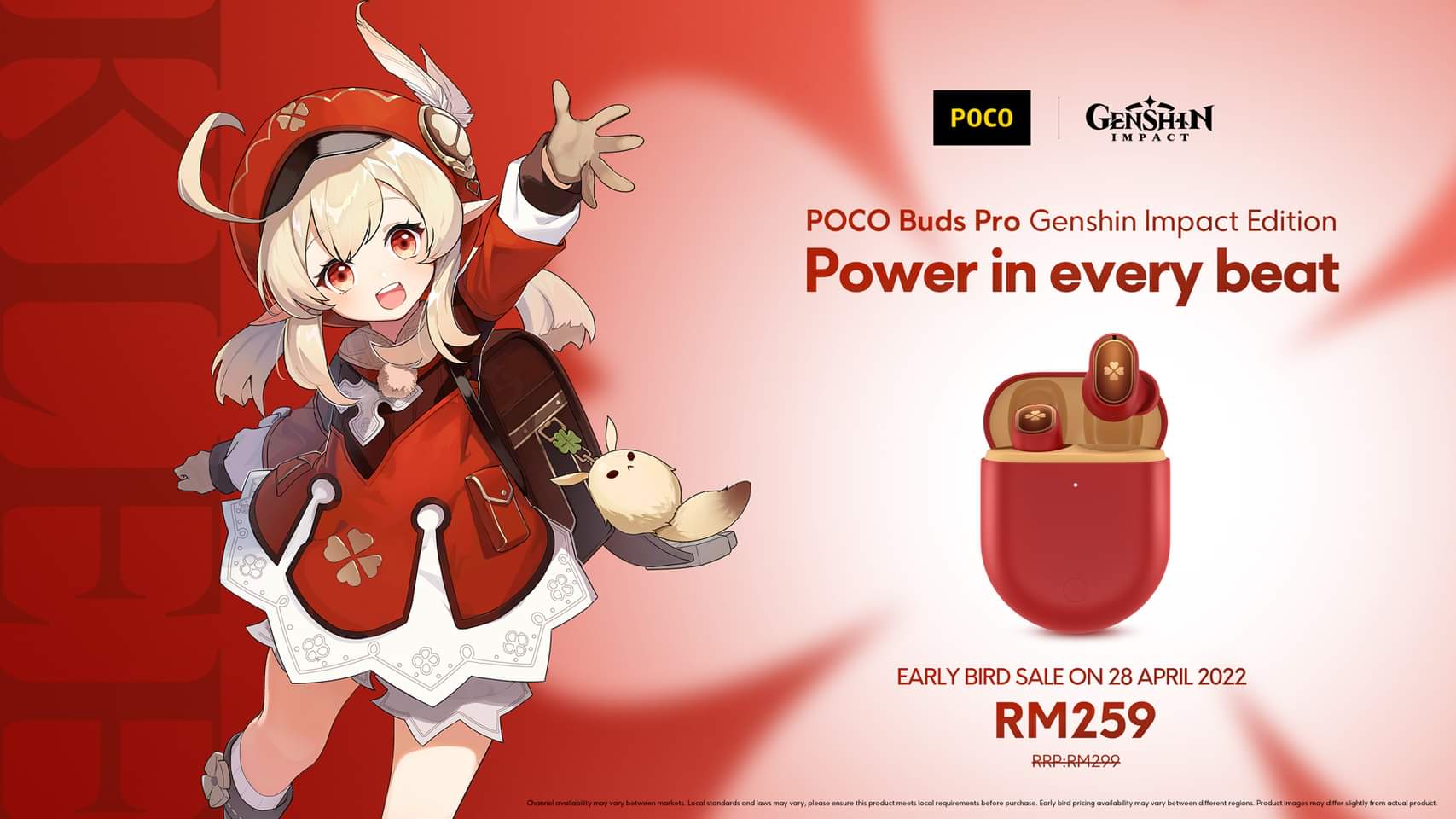 POCO Buds Pro Genshin Impact Edition kini rasmi - harga promosi RM 259 sahaja 5