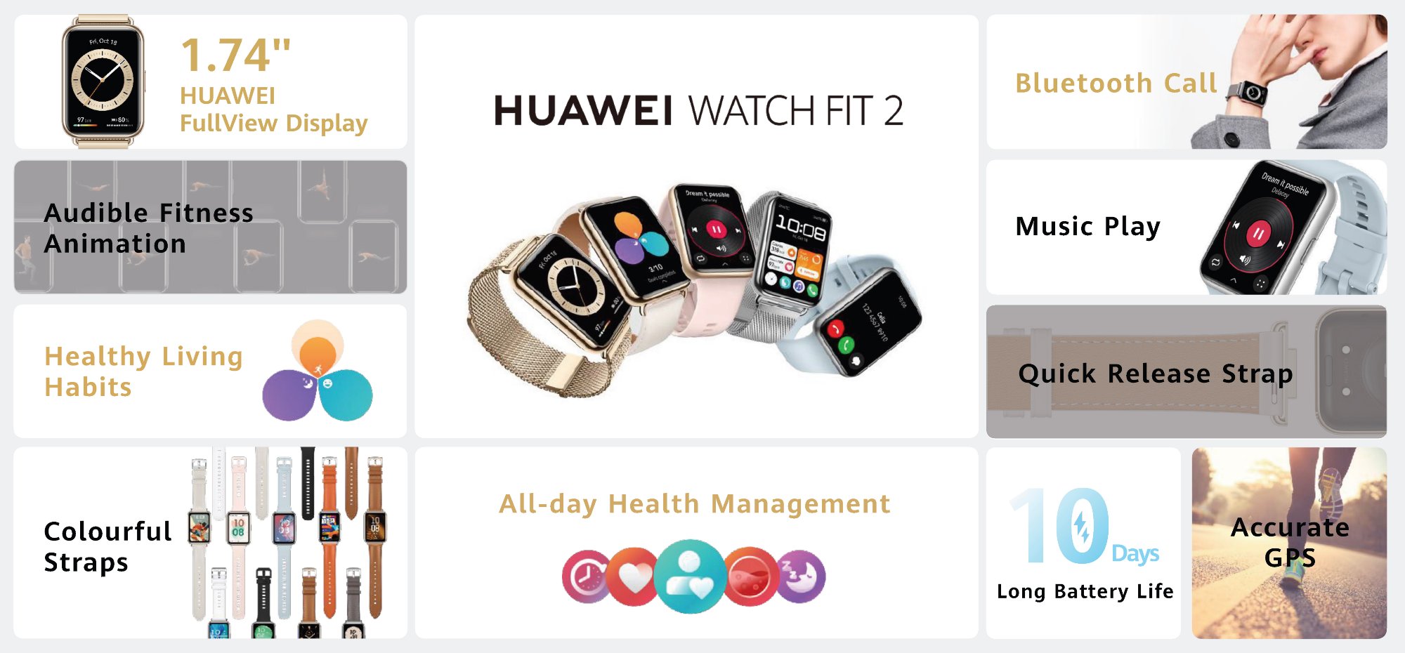 HUAWEI Watch Fit 2 kini di Malaysia pada harga RM 599 10