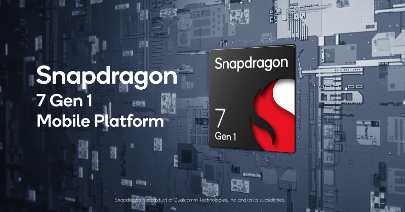 Qualcomm Snapdragon 7 Gen 1 turut dilancarkan 3