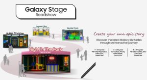 Roadshow Samsung Galaxy Stage akan berlangsung di tiga lokasi mulai 11 Mei 5