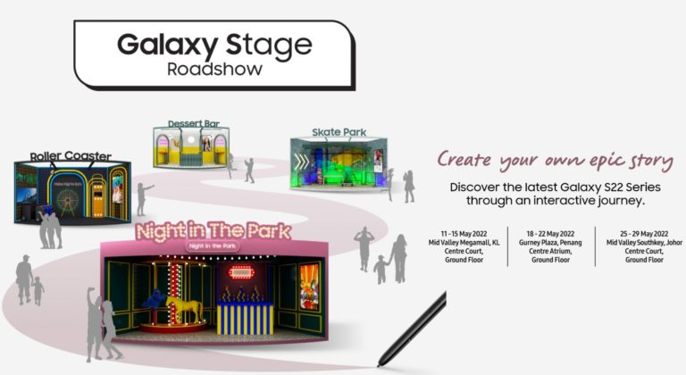 Roadshow Samsung Galaxy Stage akan berlangsung di tiga lokasi mulai 11 Mei 10