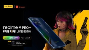realme 9 Pro+ FreeFire Limited Edition kini rasmi di Malaysia pada harga RM 1,499 1