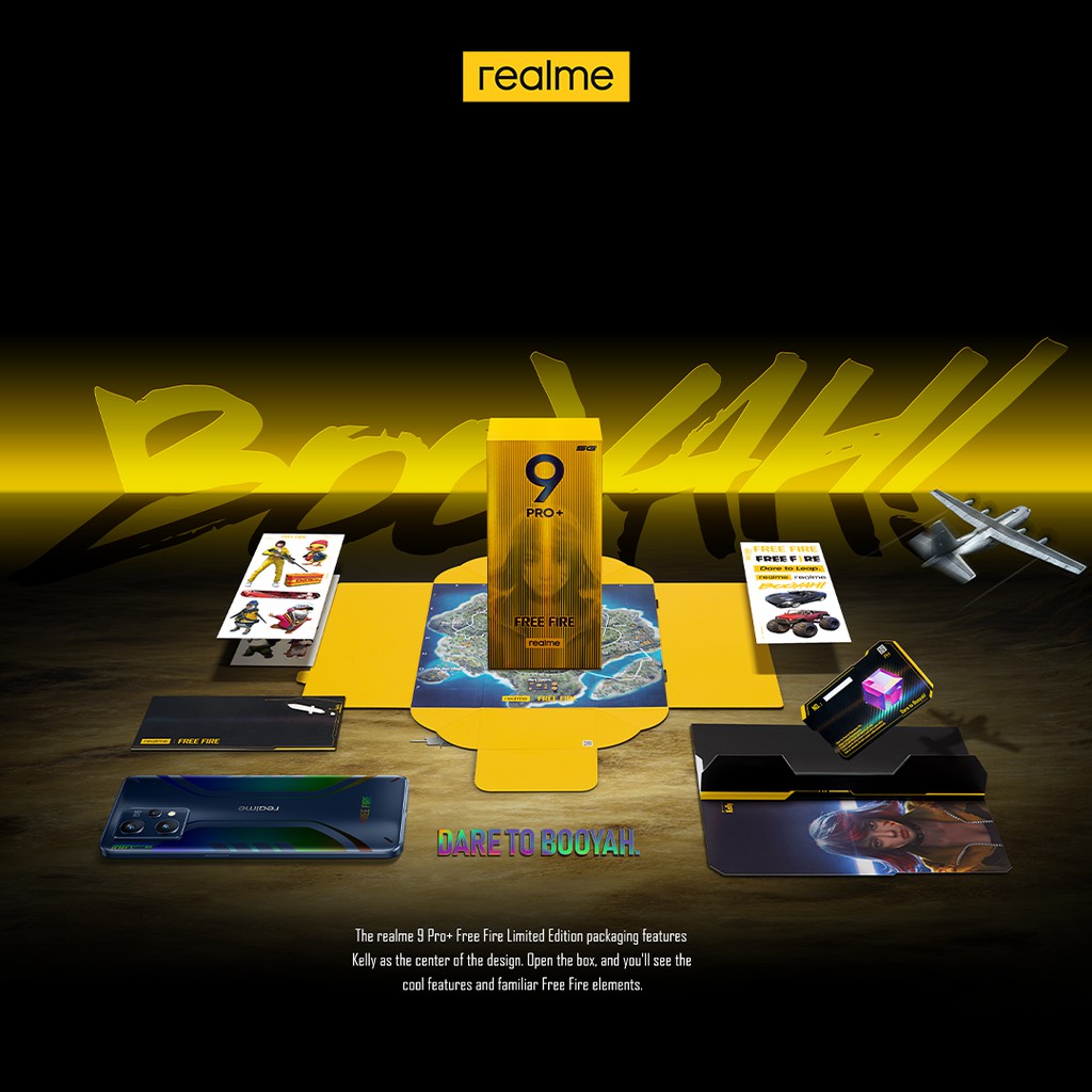 realme 9 Pro+ FreeFire Limited Edition kini rasmi di Malaysia pada harga RM 1,499 8