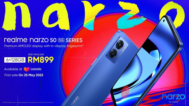 realme Narzo 50 Pro 5G dan Narzo 50 5G akan dijual tengah malam ini di Lazada - harga promo RM899 sahaja 8