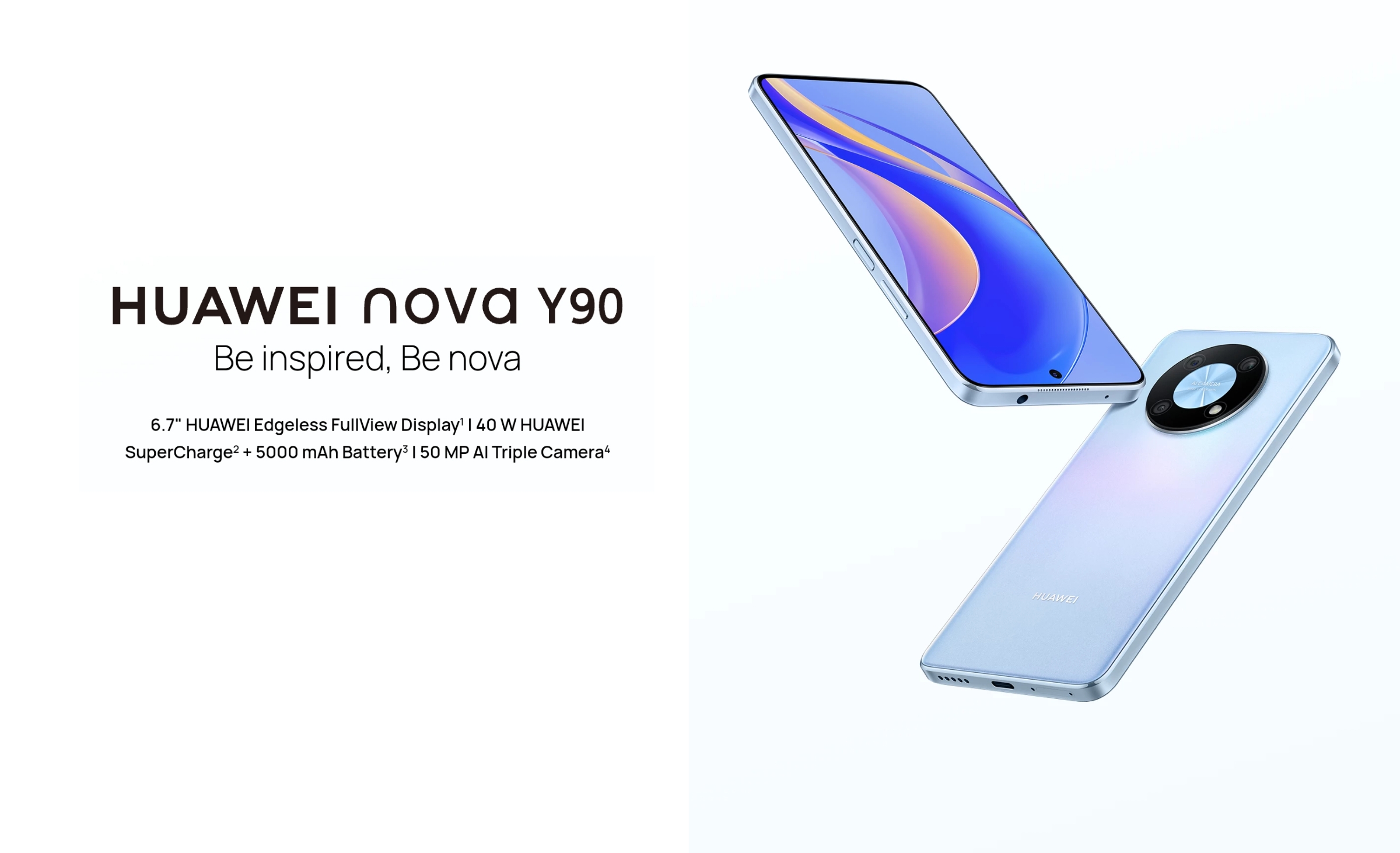 HUAWEI nova Y90 dilancarkan dengan cip Snapdragon 680 dan skrin 90Hz LCD 3