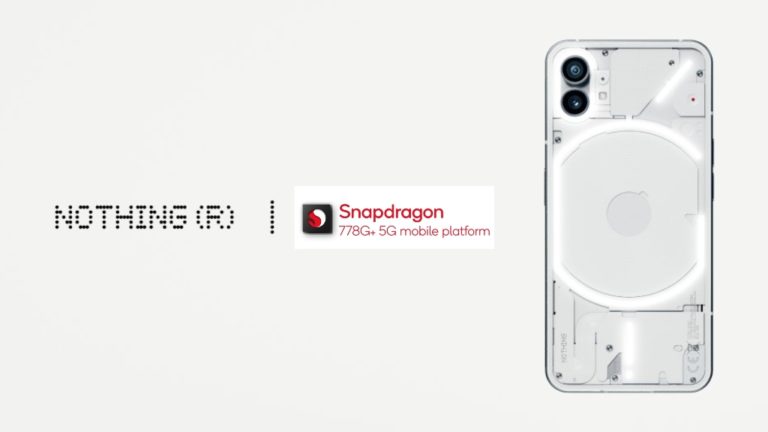 Nothing Phone (1) akan menggunakan cip Snapdragon 778G+ yang khas 12