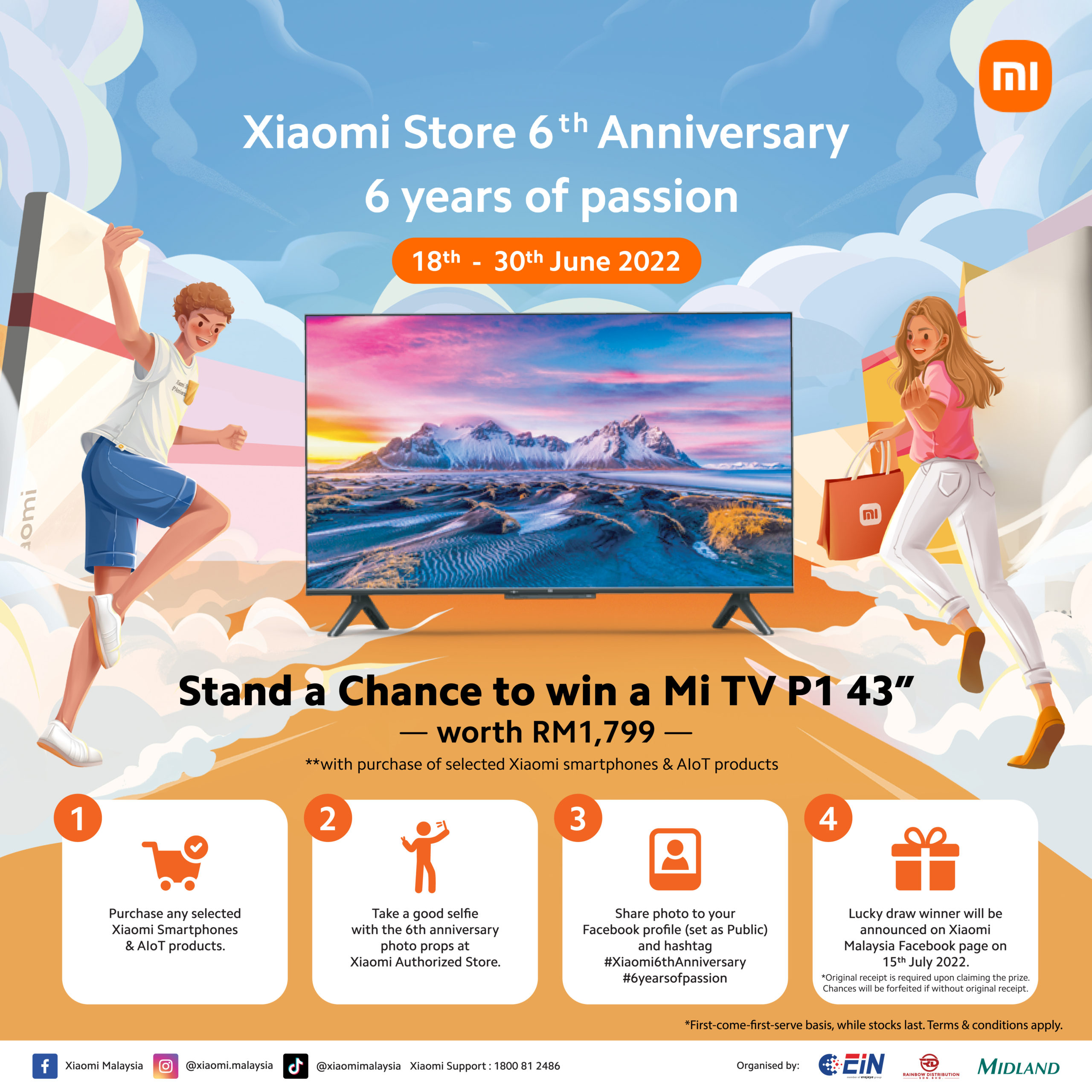 Sambutan ulang tahun ke-6 pembukaan stor Xiaomi di Malaysia - boleh uji CyberDog 13