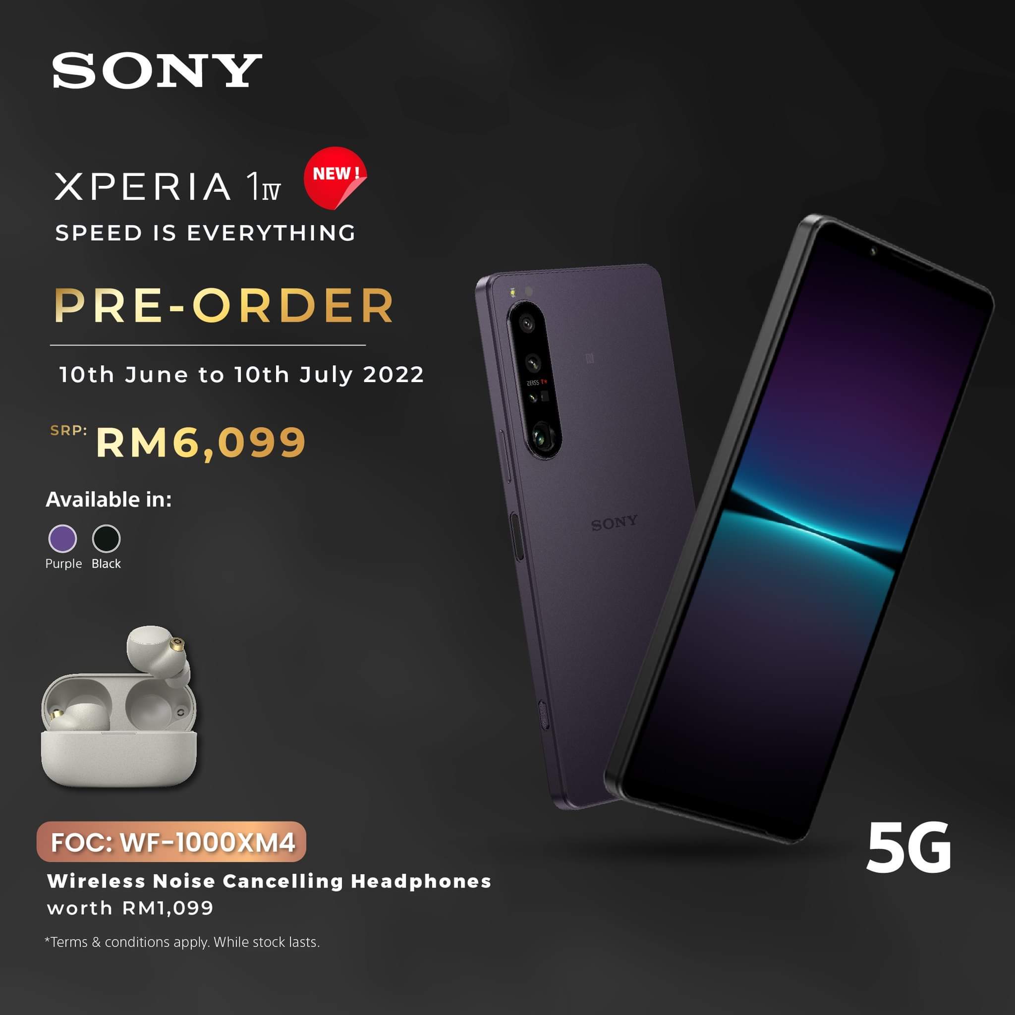 Sony Xperia 1 IV kini dibuka untuk pra-tempahan - harga RM 6,099 15