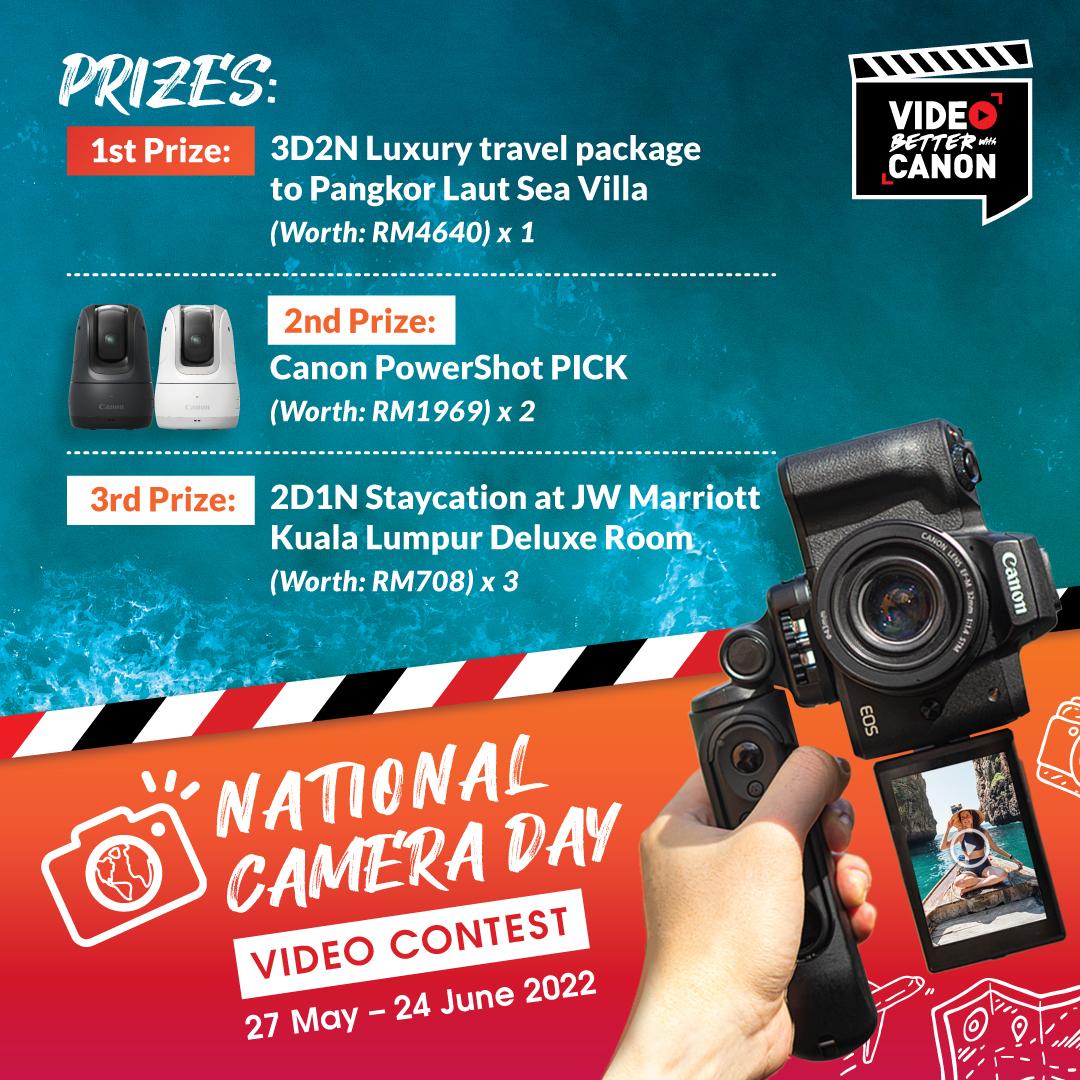 Canon Malaysia raikan Hari Kamera Kebangsaan dengan peraduan videografi menarik 6