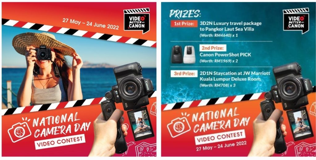 Canon Malaysia raikan Hari Kamera Kebangsaan dengan peraduan videografi menarik 1
