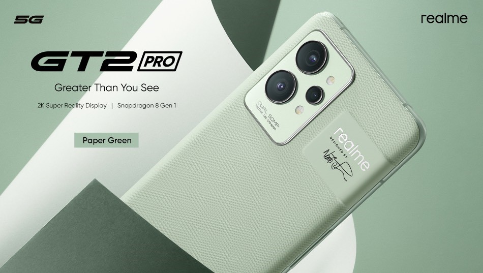 realme GT 2 Pro warna Paper Green kini di Malaysia - RM 2,999 7