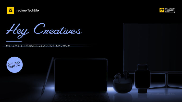 realme bakal lancar 5 produk AIoT terbaru pada 26 Julai - termasuk realme Pad X 10