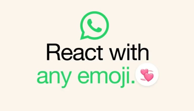 Ciri Reaction pada WhatsApp kini menyokong semua Emoji 11